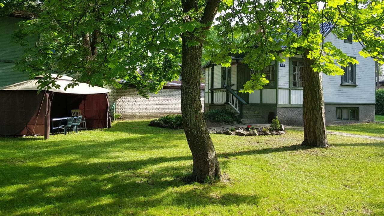 Vila Mini-House With Garden In Jūrkalne Exteriér fotografie